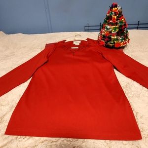 A Red Dressy Top, Size: Medium, By: N Touch ( This Is A BUNDLE ).
